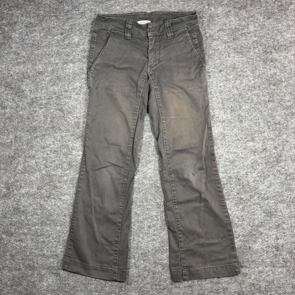 James Perse Standard Bootcut Flare Pants Womens 24 (26x27) Gray Mid Rise